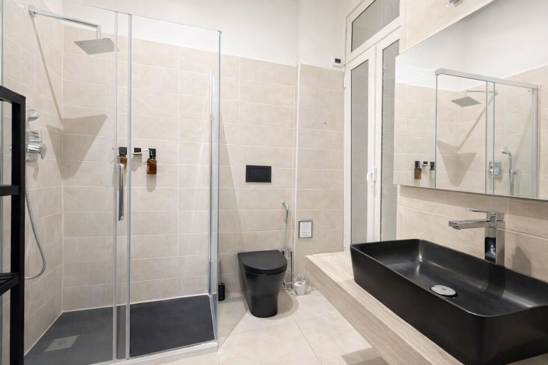 Bathroom, BORGO APARTMENT IMPERO VATICANO, Roma