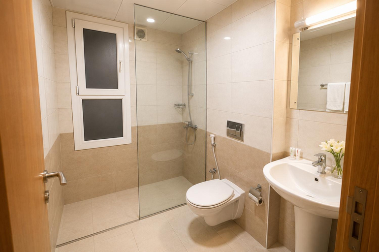 Bathroom 3, Al-Smou Hotel and Apartments فندق وشقق السمو, Nizwa