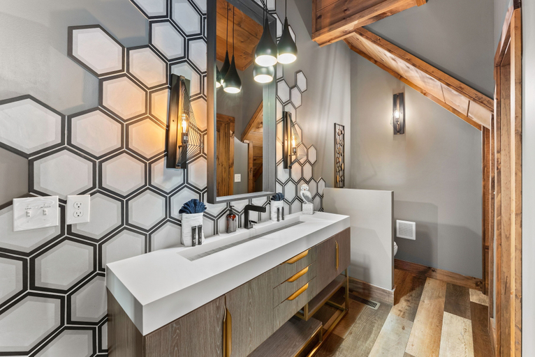 Bathroom 5, Night Owl 3 Bedroom Cabin by RedAwning, Sevier