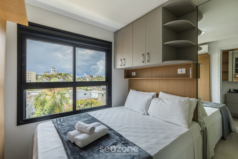 Room 5, Studio in Curitiba in Condo With gym Pla0307, Curitiba