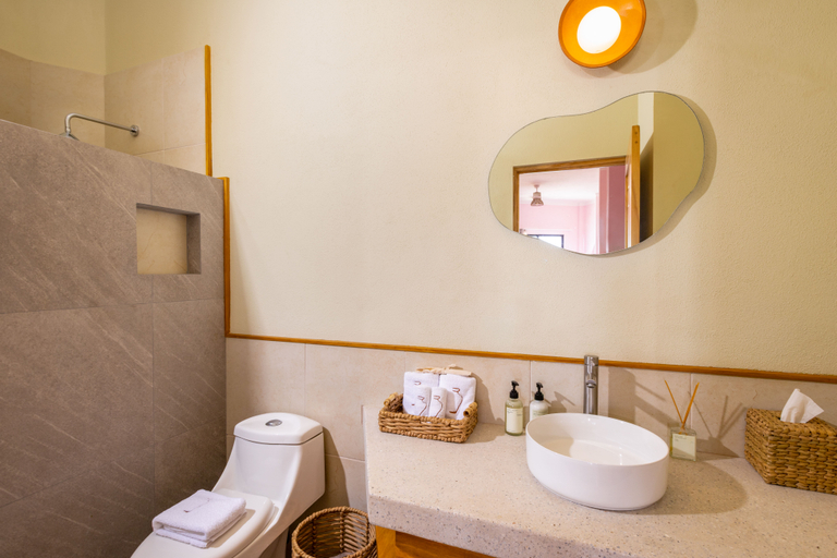 Bathroom 4, Hotel Tepalcates, Cihuatlán
