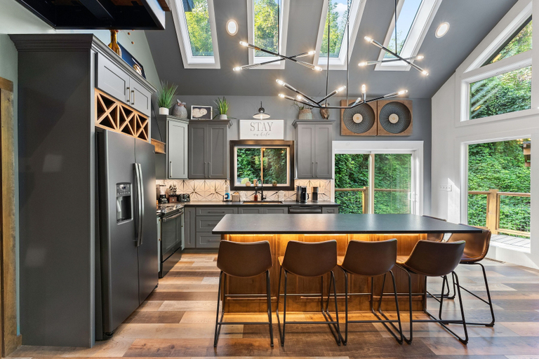 Private kitchen 3, Night Owl 3 Bedroom Cabin by RedAwning, Sevier