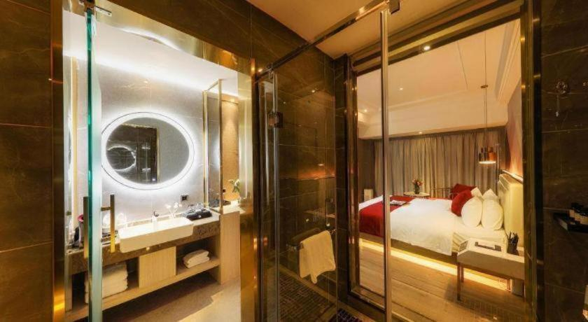 Bathroom 4, Mandolin Intelligent Hotel Jinagmen, Jiangmen
