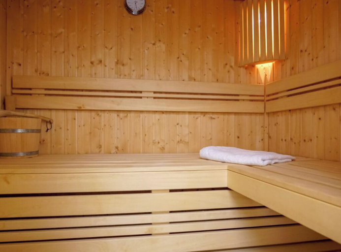 Sauna, House Zur Mole, Apartment 20 "meerkieker", Ostholstein