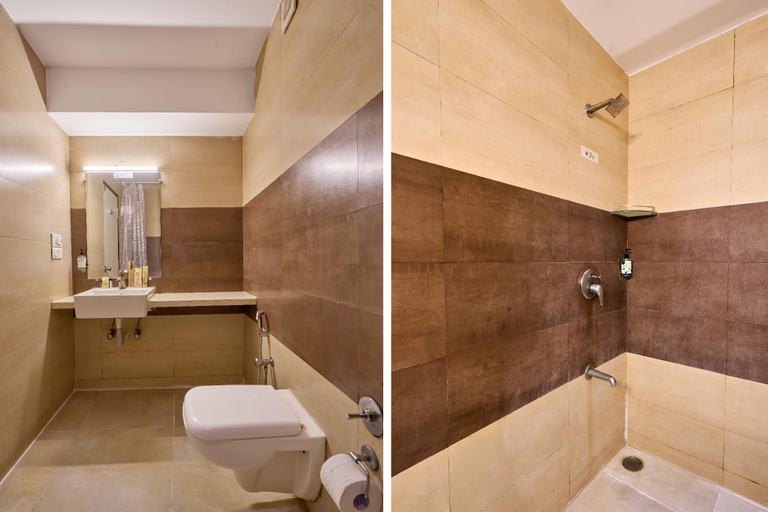 Bathroom 4, Treebo Premium Metropolis, Hyderabad