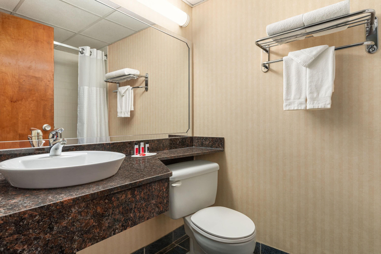 Bathroom 4, Ramada by Wyndham Fredericton, York