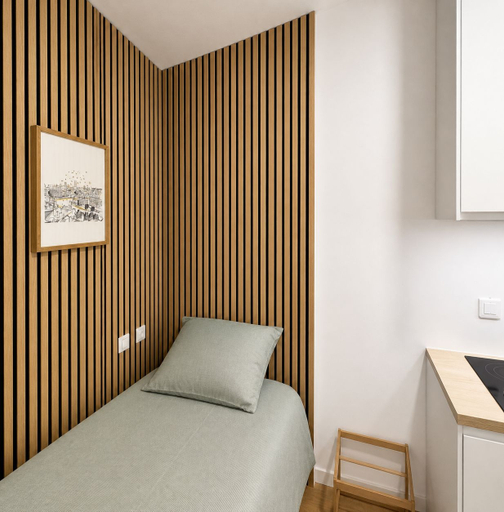 Bedroom 3, Apartment Villeurbanne, Rhône
