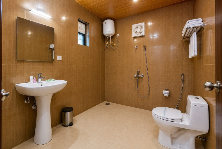 Bathroom 5, Kumbh India Kutir, Nashik