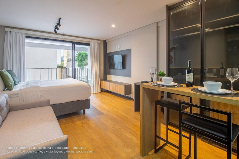 Bedroom 3, Next Paulista by Viva - Apartamentos completos ao lado da Av Paulista e MASP, São Paulo