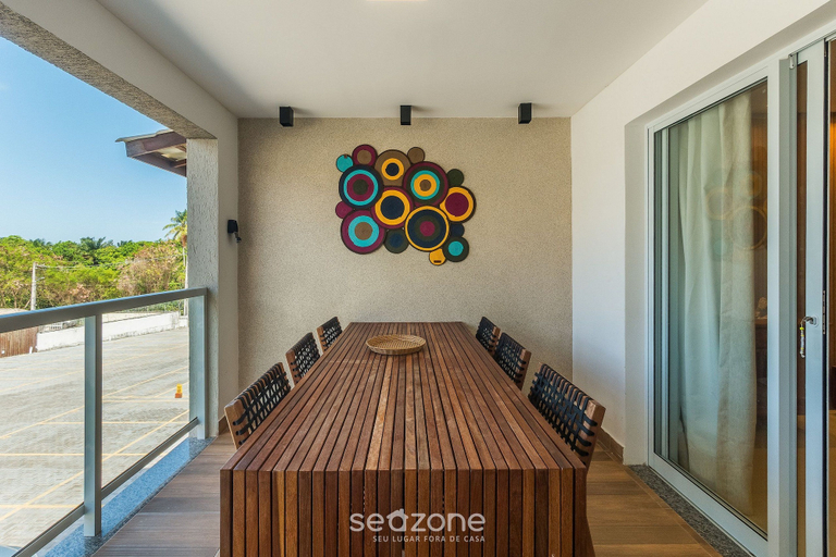 Outdoor dining, Apartment w/ BBC in a Condominium w/ Pool Itf0025, Mata de São João