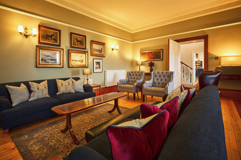 Living area 4, Kinclune House, Estate & Cottages, Angus