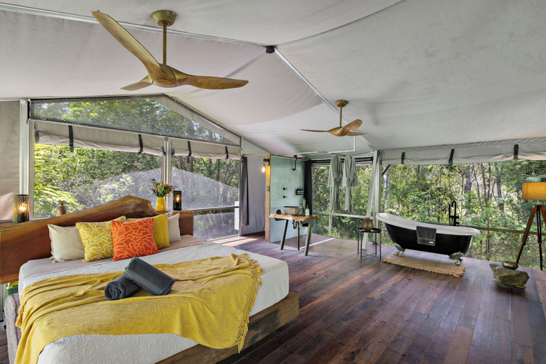 Bedroom 2, Stary Nights Luxury Camping, Maroochy
