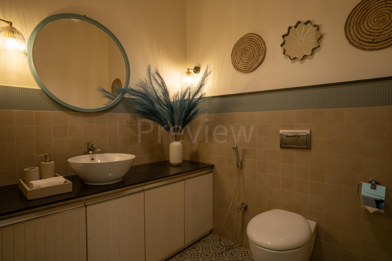 Bathroom 2, LohonoStays Aurelia Villa D, North Goa