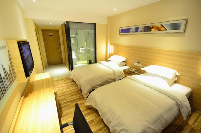 Bedroom 2, City Comfort Inn Wuhan Jiangxia Stadium, Wuhan