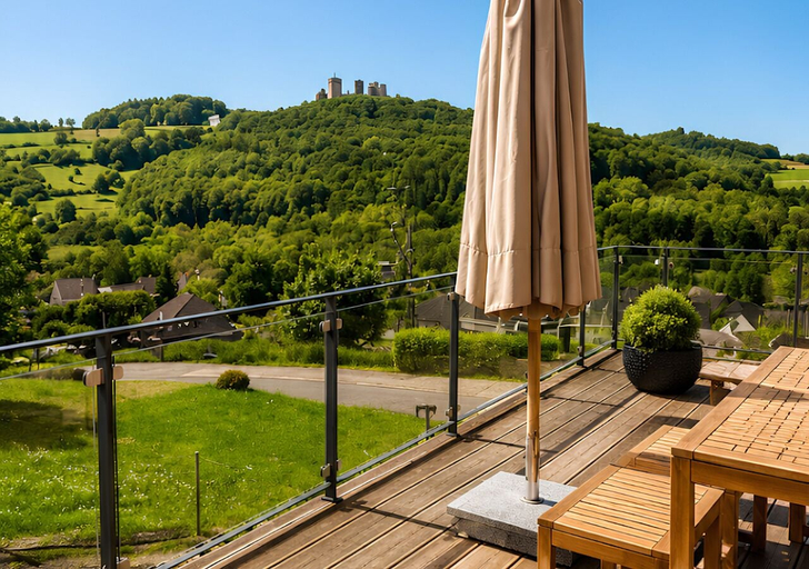 Outdoor dining 3, Appartement Eifelglück, Vulkaneifel