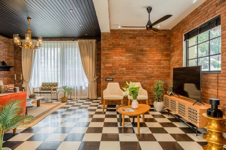 Living area 2, Staymaster Abira-3BR Pvt Pool Villa, North Goa