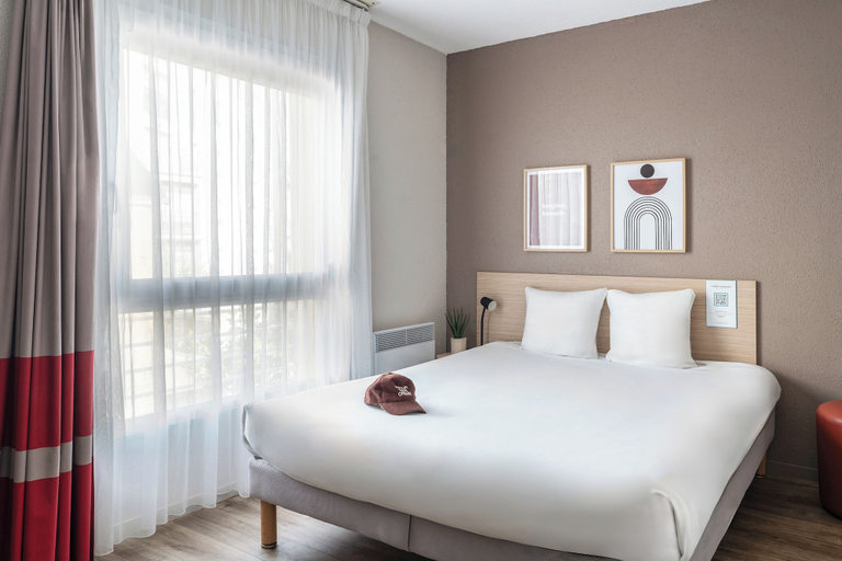 Bedroom 3, Appart'City Classic Nantes Viarme, Loire-Atlantique