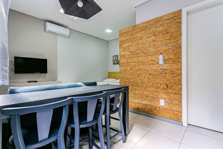 Dining 5, Comfortable Studio Facing the Lagoon Sdr008, Florianopolis