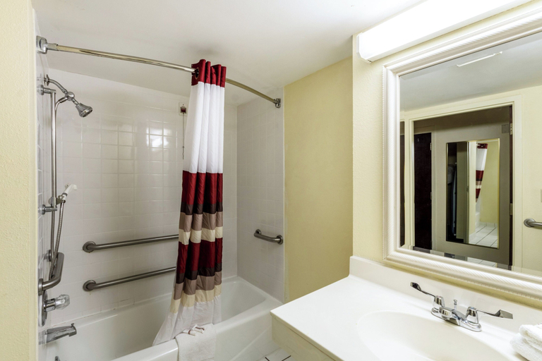 Bathroom 4, Red Roof Inn Morehead, Rowan