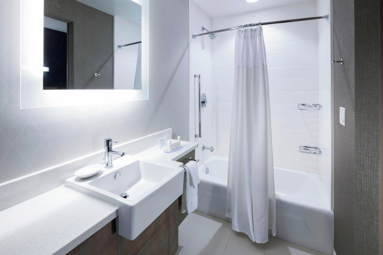 Bathroom 5, SpringHill Suites by Marriott Clearwater Beach, Pinellas