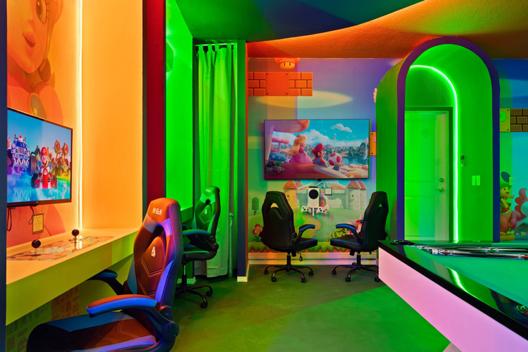 Interior 4, Epic Villaprivate Pool, Game Room &mins to Disney, Lake