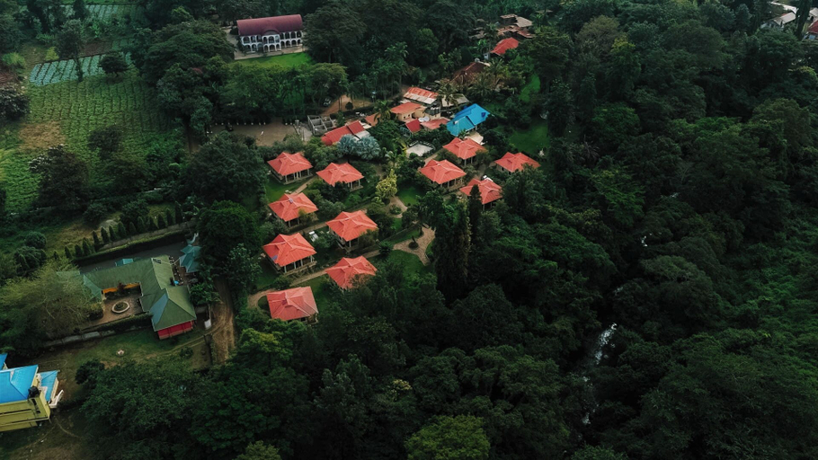 Aerial view, Njaro Haven Resort, Hai
