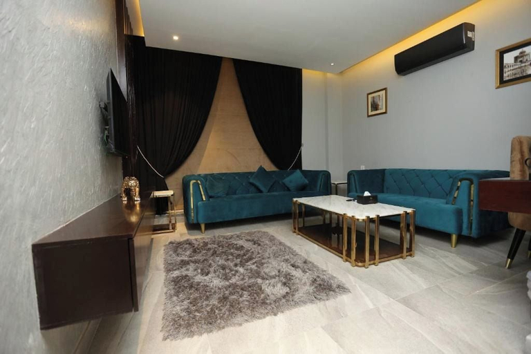 Living area, Brick House Hotel, Lahore
