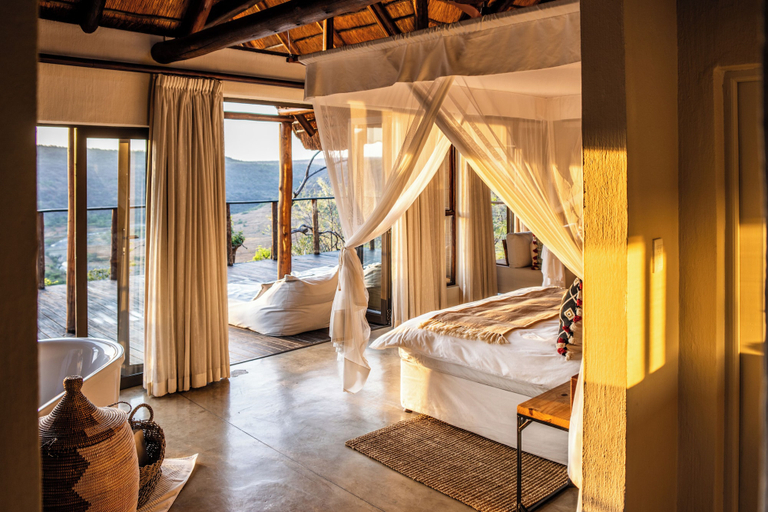 Bedroom, Esiweni Luxury Safari Lodge, Uthukela