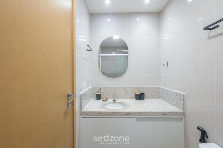 Bathroom, Apt in Condo w/ Pool in Federacao Hfo1006, Salvador