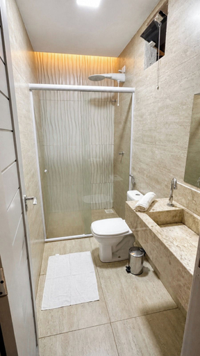 Bathroom 4, River Campos Hotel, Barreirinhas