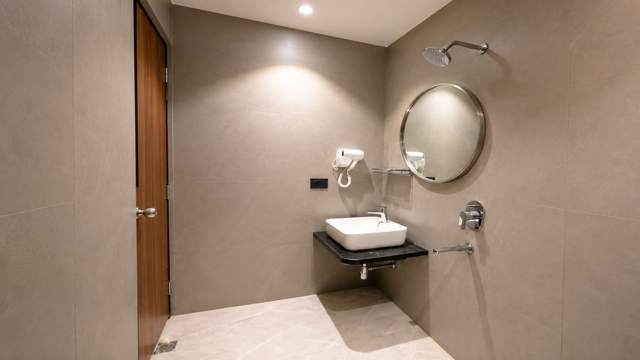 Bathroom 4, asar Connaught Place by Orion Hotels, Delhi
