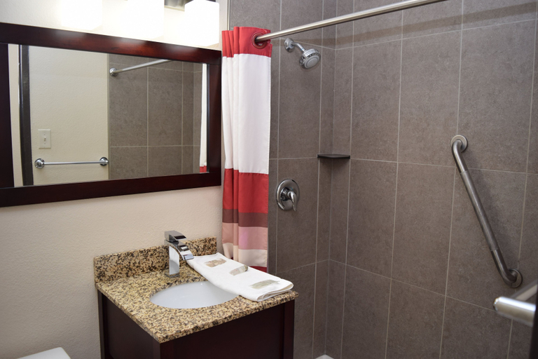 Bathroom 4, Red Roof Inn Batavia, Genesee