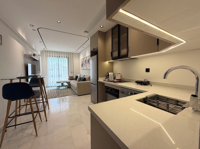 Interior, Lovely Maarif Palmiers Apartment, Casablanca
