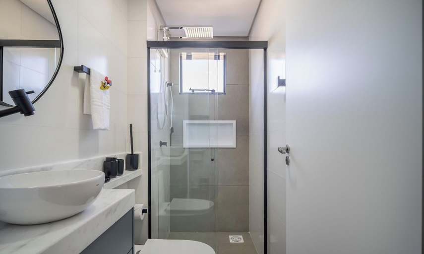 Bathroom 5, Oceanfront Studio Campeche Beach Aar0203, Florianopolis