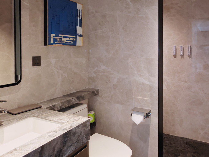 Bathroom 5, Marriott Executive Apartments Shanghai, Zhangjiang, Shanghai