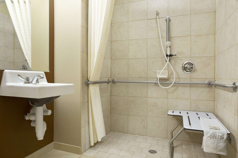 Bathroom 3, Microtel Inn & Suites Odessa TX, Ector