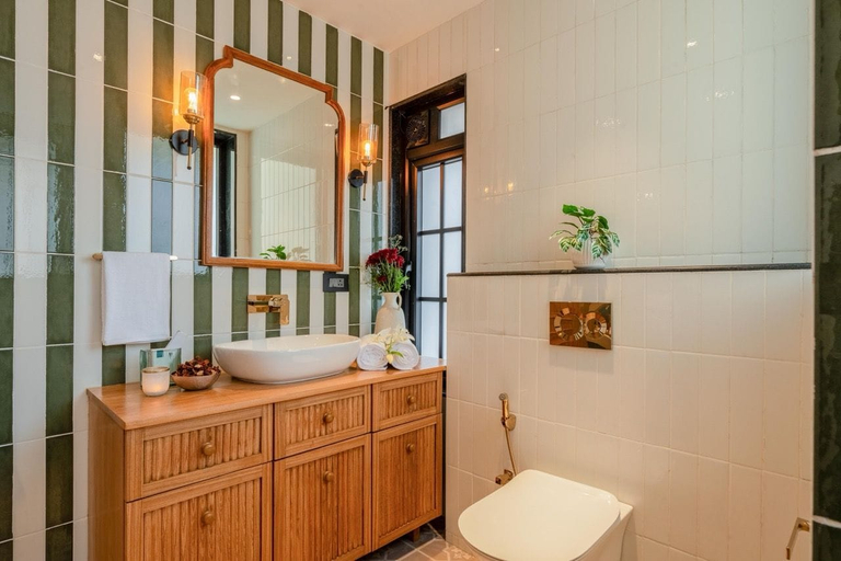 Bathroom 4, Staymaster Abira-3BR Pvt Pool Villa, North Goa