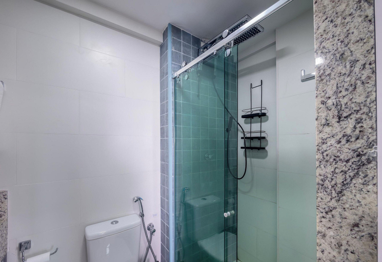 Bathroom, Studio in Condo w/ Pool 260m From Beach Psp0204, Salvador