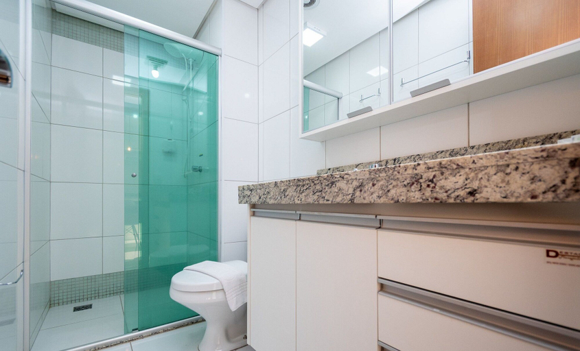 Bathroom 4, Studio in a Cond. With Pool, Setor Bueno - Txp1803, Goiania