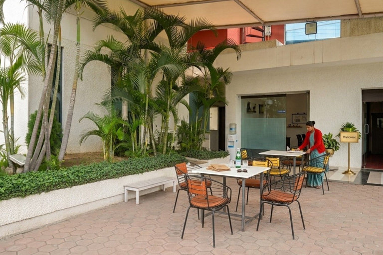Outdoor dining, Mridang Resort, Indore