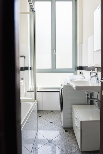 Bathroom, Amosa Liège City Centre Apart Regence 10, Liège