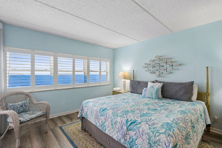 Bedroom 2, Striking Ocean View Condo with Private Walkway to the Beach by RedAwning, Nassau