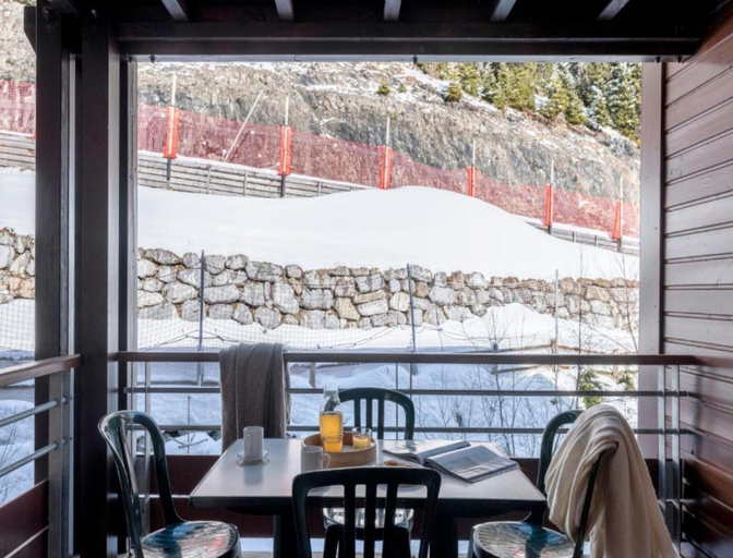 Balcony 4, Flaine Apartment Near Ski Slopes, Haute-Savoie