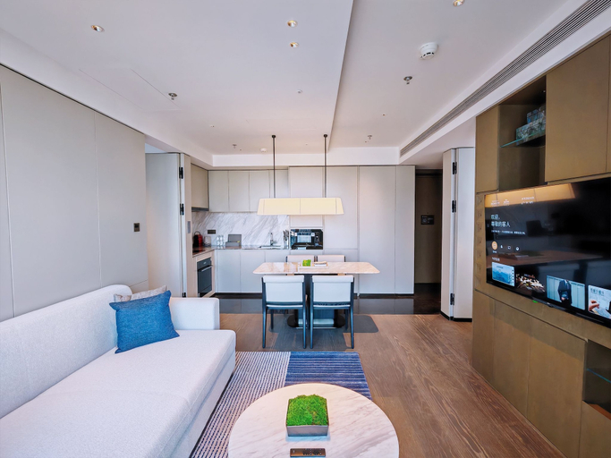 Living area 3, Marriott Executive Apartments Shanghai, Zhangjiang, Shanghai
