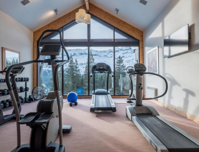 Fitness facility 2, Flaine Apartment Near Ski Slopes, Haute-Savoie