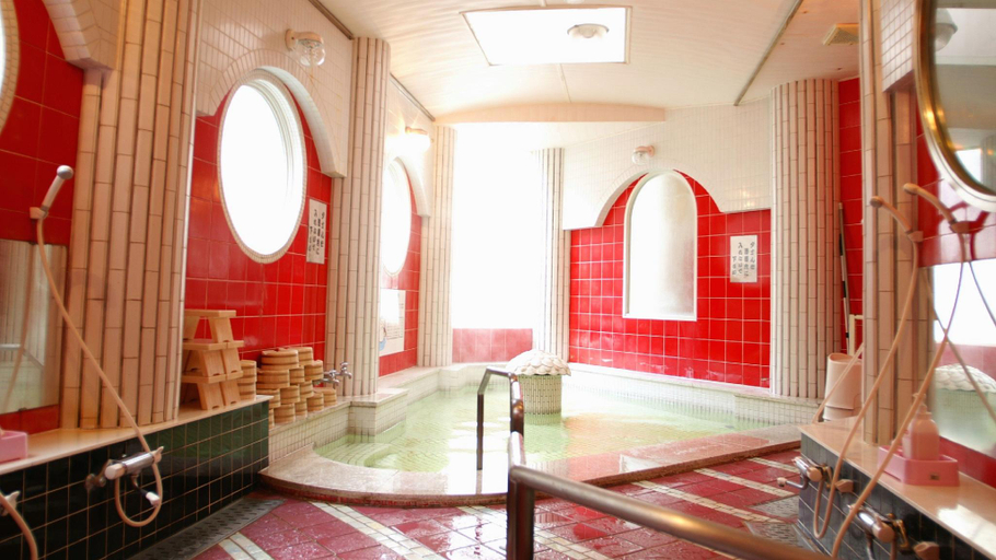 Bathroom, Hotel Daimatsuso, Matsushima
