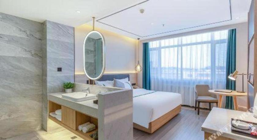 Bedroom 2, GreenTree Inn Shandong Jinan Suncun New District Express Hotel, Jinan