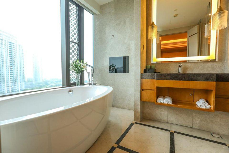 Bathroom, Hangzhou Oriental Galaxy Hotel., Hangzhou