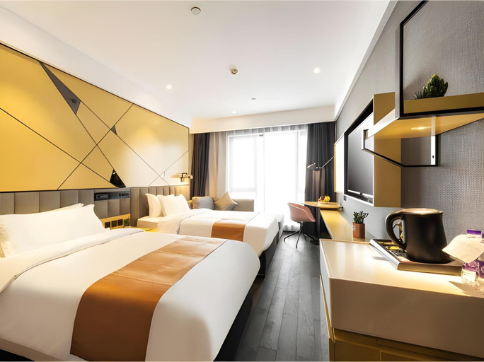 Bedroom, Zprime Hotel (Hangzhou West Lake Yan'an Road Hubin), Hangzhou