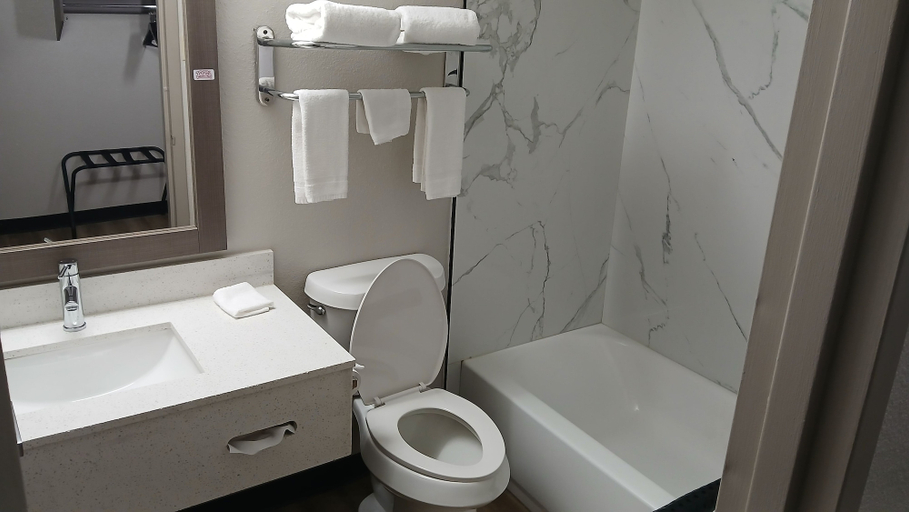 Bathroom 3, Red Roof Inn Alexandria, LA, Rapides